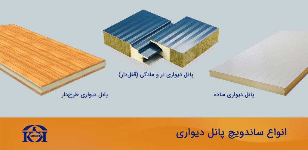 انواع ساندویچ پانل دیواری
